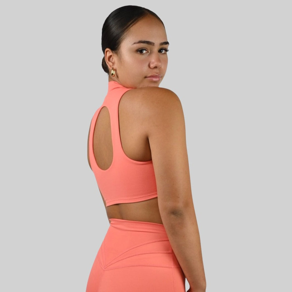 Luxe 360 High Neck Sports Top