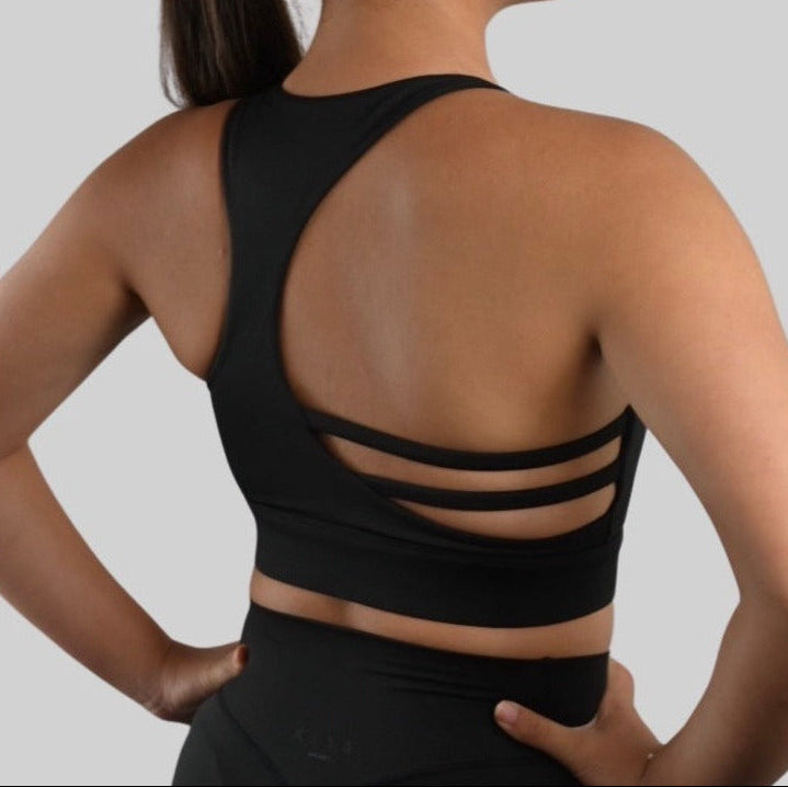 Luxe 360 Racer Back Crop Top
